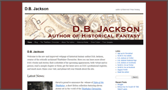 Desktop Screenshot of dbjackson-author.com