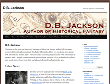 Tablet Screenshot of dbjackson-author.com
